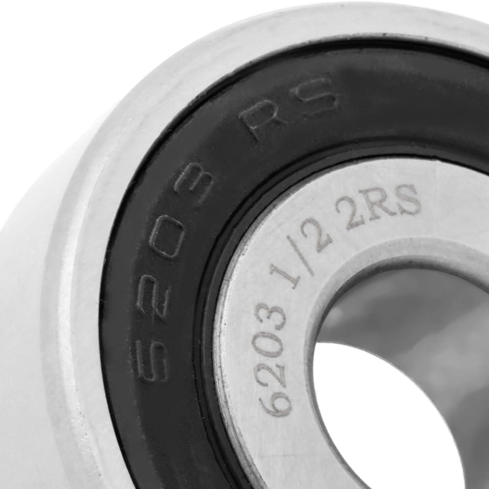 Cuscinetto A Sfera 6203-2RS-16 (16x40x12 Mm) – C3, 2 Protezioni, In Acciaio Al Cromo