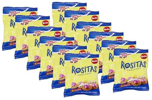 Rovira Rositas Crackers Cookies 12 bags snack Puerto Rico 1.5 oz
