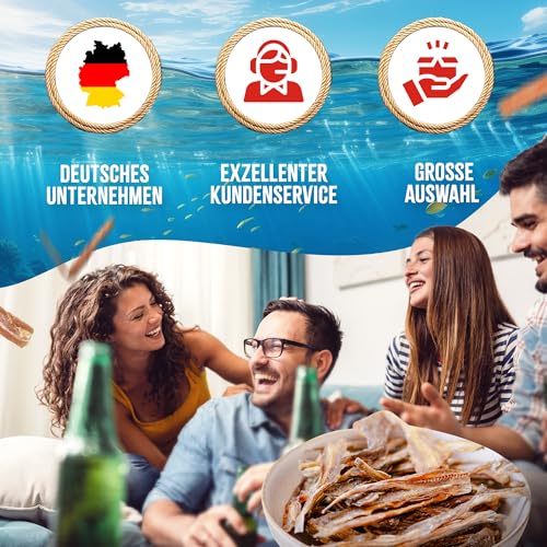 Großschuppen Eidechsenfisch 1kg - Fisch Jerky I High Protein I Snacks I Trockenfisch Omega 3 I Beef Jerky , Trockenfleisch & Chips Alternative