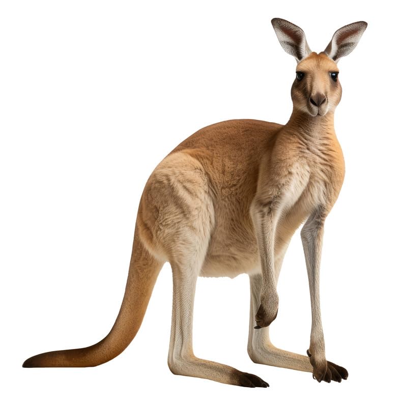 Kangaroo - Life Size Cardboard Cutout Standup People with Support Standee | Animals -
