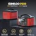 GOOLOO Portable Power Station P600, 626Wh Solar Generator (Solar Panel Optional) with 110V/600W (Peak 1200W) AC Outlets & LED Flashlight, SuperSafe Portable Charger for Camping and Emergency