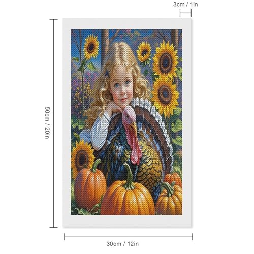 Kits de arte de diamantes para adultos FekiLoot de decoración otoñal 2