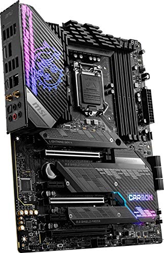 MSI-MPG-Z590-GAMING-CARBON-WIFI-Placa-Base-ATX-Soporta-Procesadores-Intel-Core-11th-Gen-LGA-1200-Mystic-Light-75A-VRM-DDR4-Boost-5333MHzOC-2-x-PCIe-40-x16-3-x-M2-Gen43-x4-Wi-Fi-6E