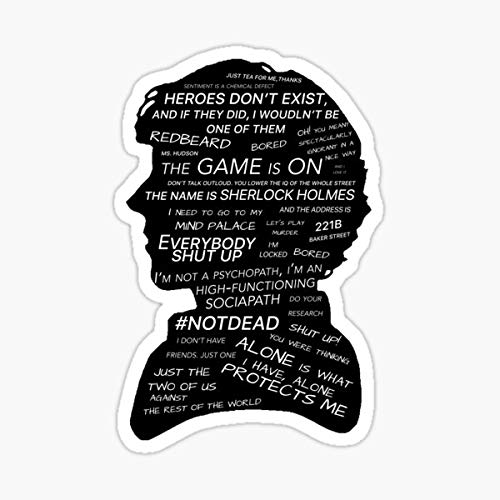 Sherlock Holmes · BBC tv Show Sherlock Sticker - Sticker Graphic - Auto