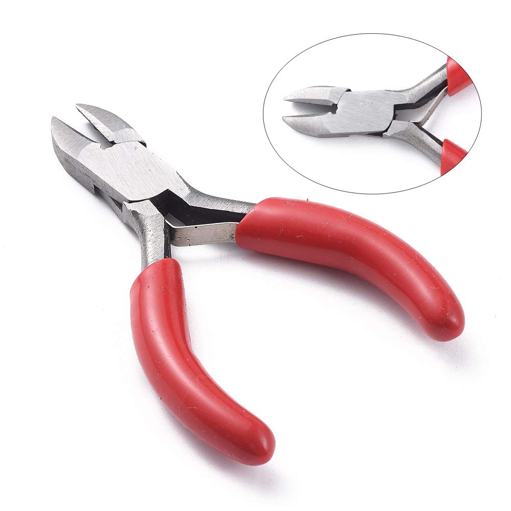 ATAR Wire Flush Cutters – Ultra Sharp Precision Side Nippers For Electronics, Jewelry, Crafts (Model ATSC1, Blue, 52g) - View #11