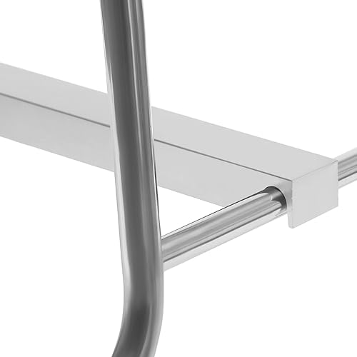 Miniatura 8 de 48 x 30 Inch Folding Commercial Worktable Workstation, Stainless Steel Folding Table, Chef Base, Stainless Steel Kitchen Table, Kitchen Work Table