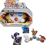 Bakugan Geogan Brawler 5-Pack, Exclusive Mutasect and Viperagon Geogan and 3 Collectible Action Figures, Kids Toys for Boys