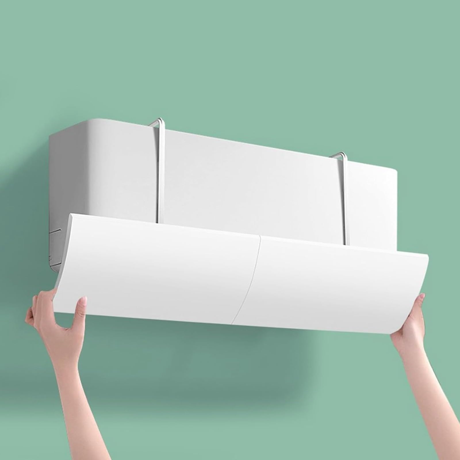 Deflettore Condizionatore Universale Deflettore Parabrezza aria Condizionata Scudo Design Scalabile del Condizionatore Freddo/Calda Deflettori Aria Condizionata Anti Diretto Blowing