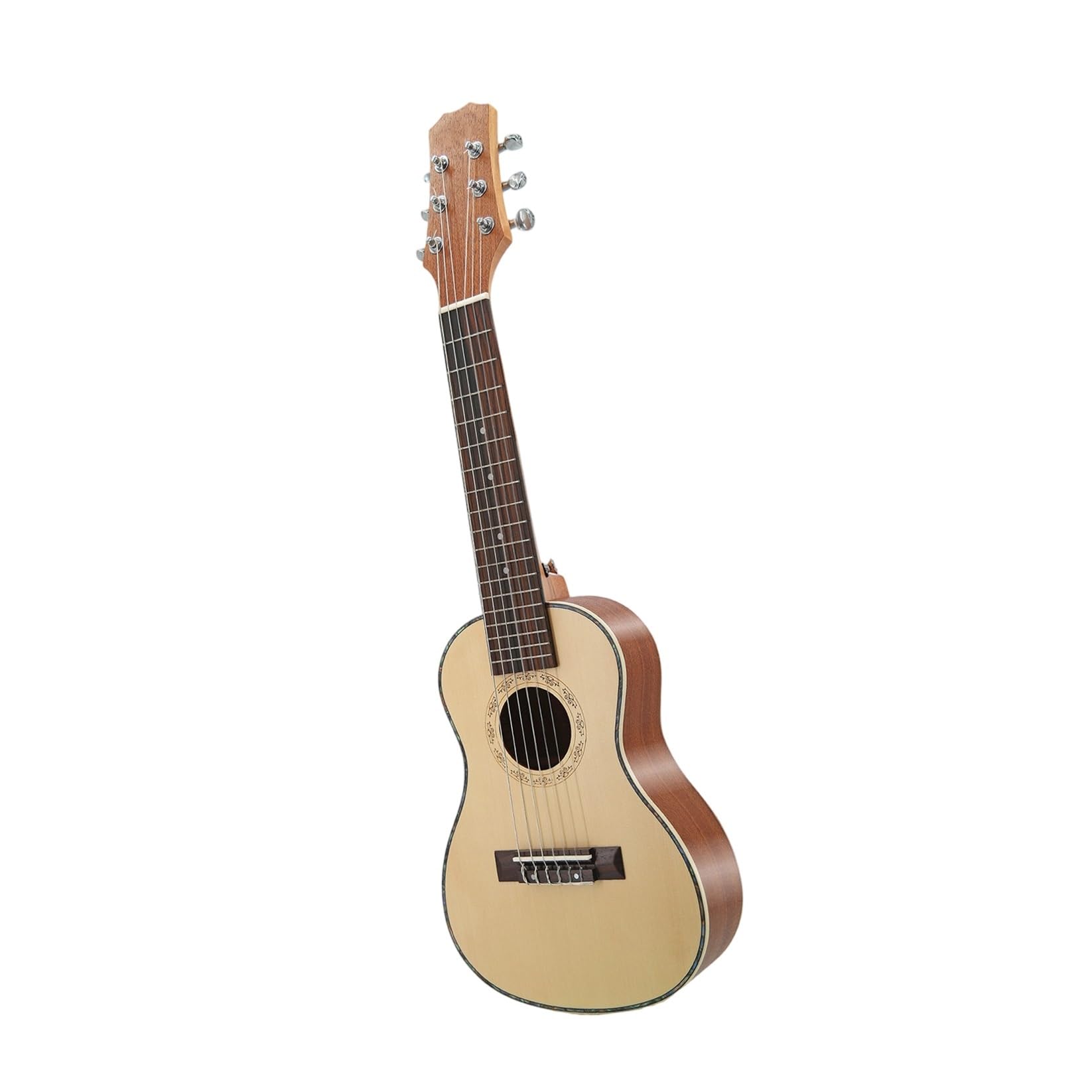 Ukulele Per Adulti Modello Da Prestazione Professionale Ukulele In Abete Rosso Sapele A 6 Corde Da 28 Pollici