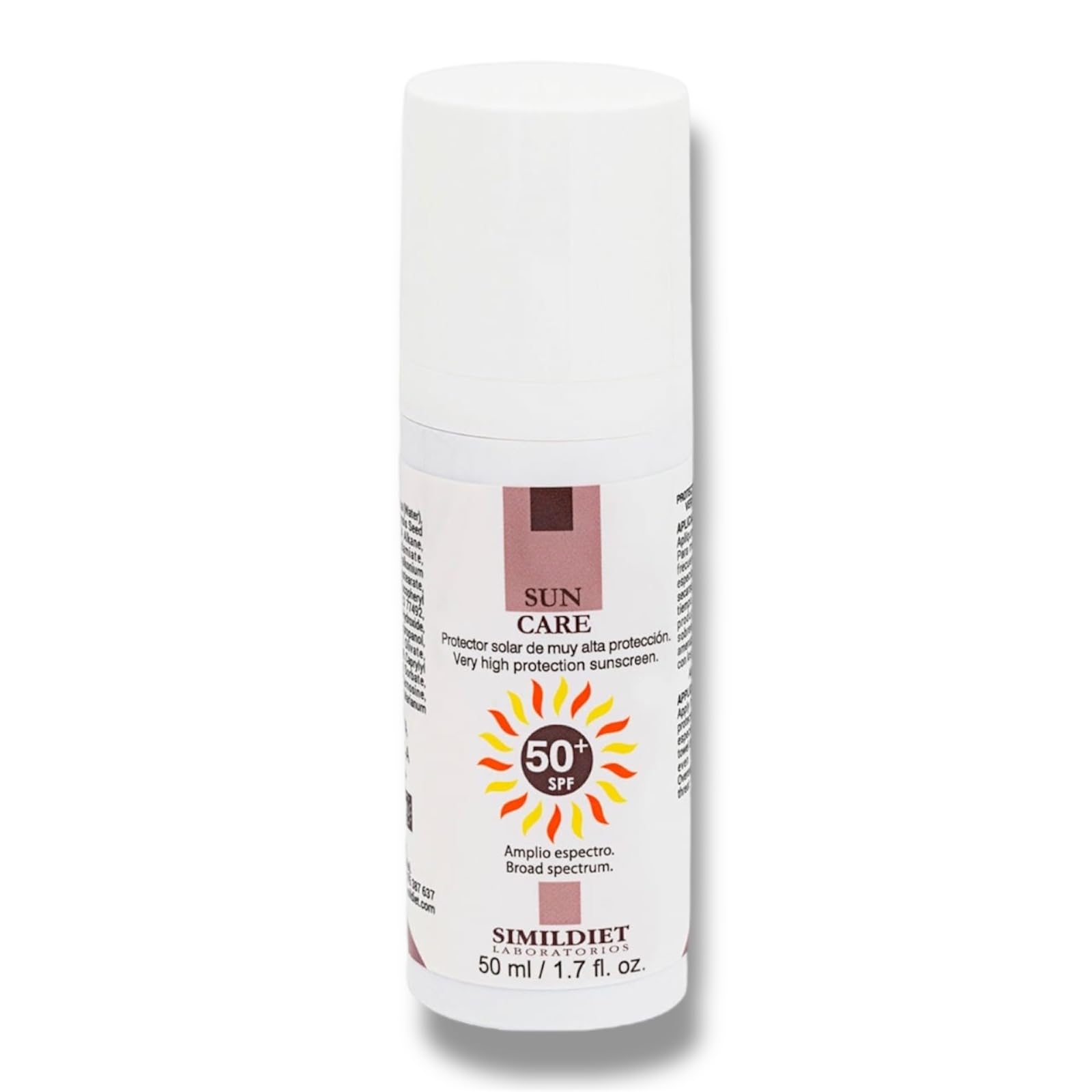 SimilDiet Sun Care SPF 50+ Crème Solaire Large Spectre 50ml