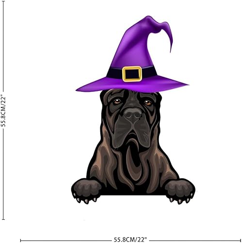 Miniatura 3 de Vasos de Halloween Presa Canario para decoración de pared del hogar, regalos para amantes de los perros, calcomanías autoadhesivas para el hogar