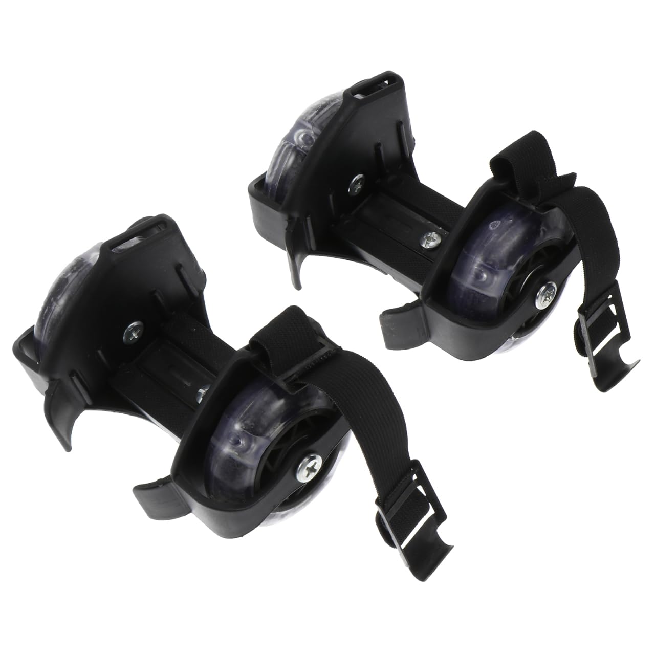 BESPORTBLE Adjustable Glowing Heel Rollers for Shoes with Cool Flashing Skating Wheels Durable Wear-Resistant Material and Telescopic Size for Kids Beginners