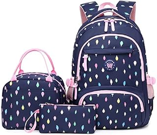 Tanou 2022 Kids Backpack for Girls, 24L Breathable Lightweight School Rucksack for Primary School, Cute Teenage Book Bags for Day Use, 6-12 Years, Leaves