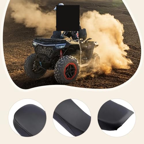 Asiento sillín universal para ATV de 50-110cc con acolchado de espuma 5
