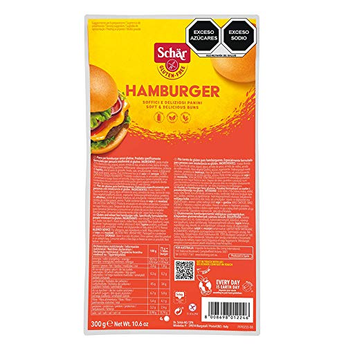 Dr. Schar Pan de Hamburguesa sin Gluten, 300g