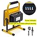 50W LED Work Light Rechargeable Portable Flood Light Battery Powered Flood Light for Outdoor Lighting,Camping,Hiking,Fishing,Car Repairing,Construction Site