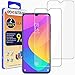 ebestStar - [Pacco x2 Vetro Temperato Compatibile con Xiaomi Mi 9 Lite Protezione Schermo Pellicola, Anti Shock Anti Rottura Anti graffio [Mi 9 Lite: 156.8 x 74.5 x 8.7mm, 6.39'']