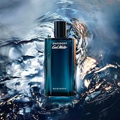 Davidoff Cool Water Eau de Toilette Aromatic Men's Cologne With Notes of Coriander, Mint, Lavender & Amber Long Lasting Fragrance