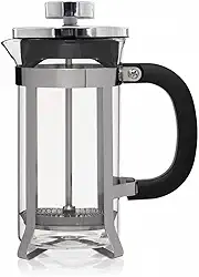 Cafeteira De Prensa Francesa Inox 600 ml Cremeira Leite Café