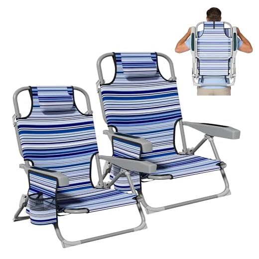 DIAMONDFORGE Portable Lightweight Beach Chair