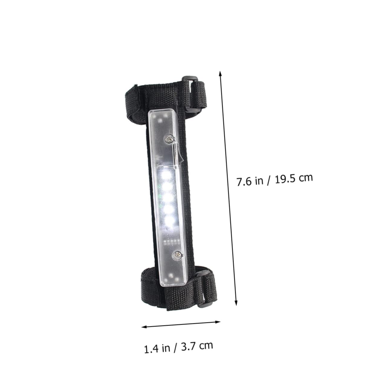 Luz de Jaula Antivuelco para ATV y Carrito de Golf, Luz LED de Techo Negra Instalación Flexible sin Taladro para Vehículo Todoterreno