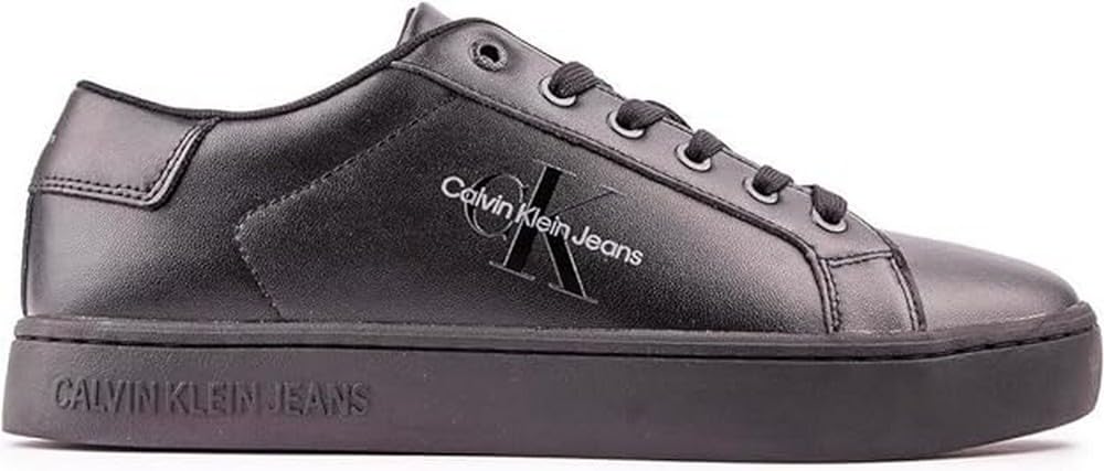Calvin Klein Jeans Classiccuplowlaceup LTH Ml Ym0ym00491, Zapatilla con Suela Cupsole Hombre