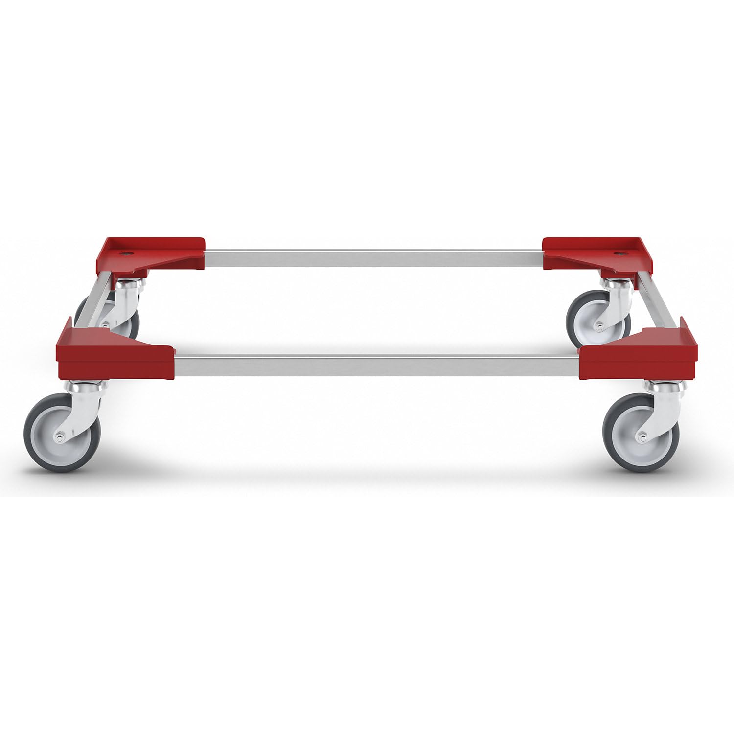 FRANKEL kaiserkraft | Plateau roulant professionnel hybride | pour dimensions Europe 800 x 600 mm | rouge