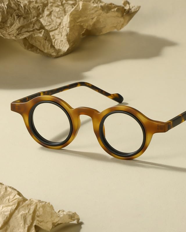 Image of Blue Light Glasses - 98%+UV400 Filter,Acetate Preppy Rectangle Frame for Work /Gaming