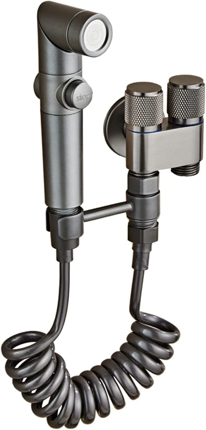 Pulvérisateur for toilettes 2 modes avec jet en acier inoxydable réglable