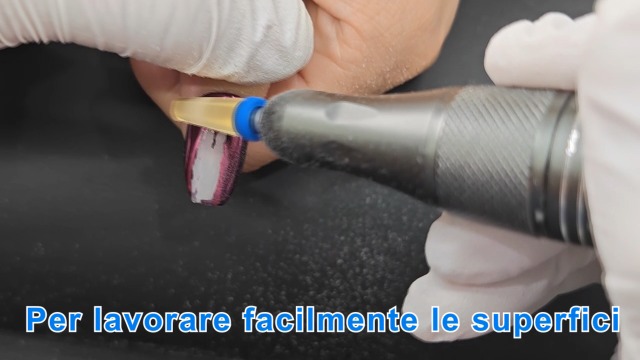 Fresa Grana Media Per Manicure FRESA PER UNGHIE IN CERAMICA BIANCA - Foto 11