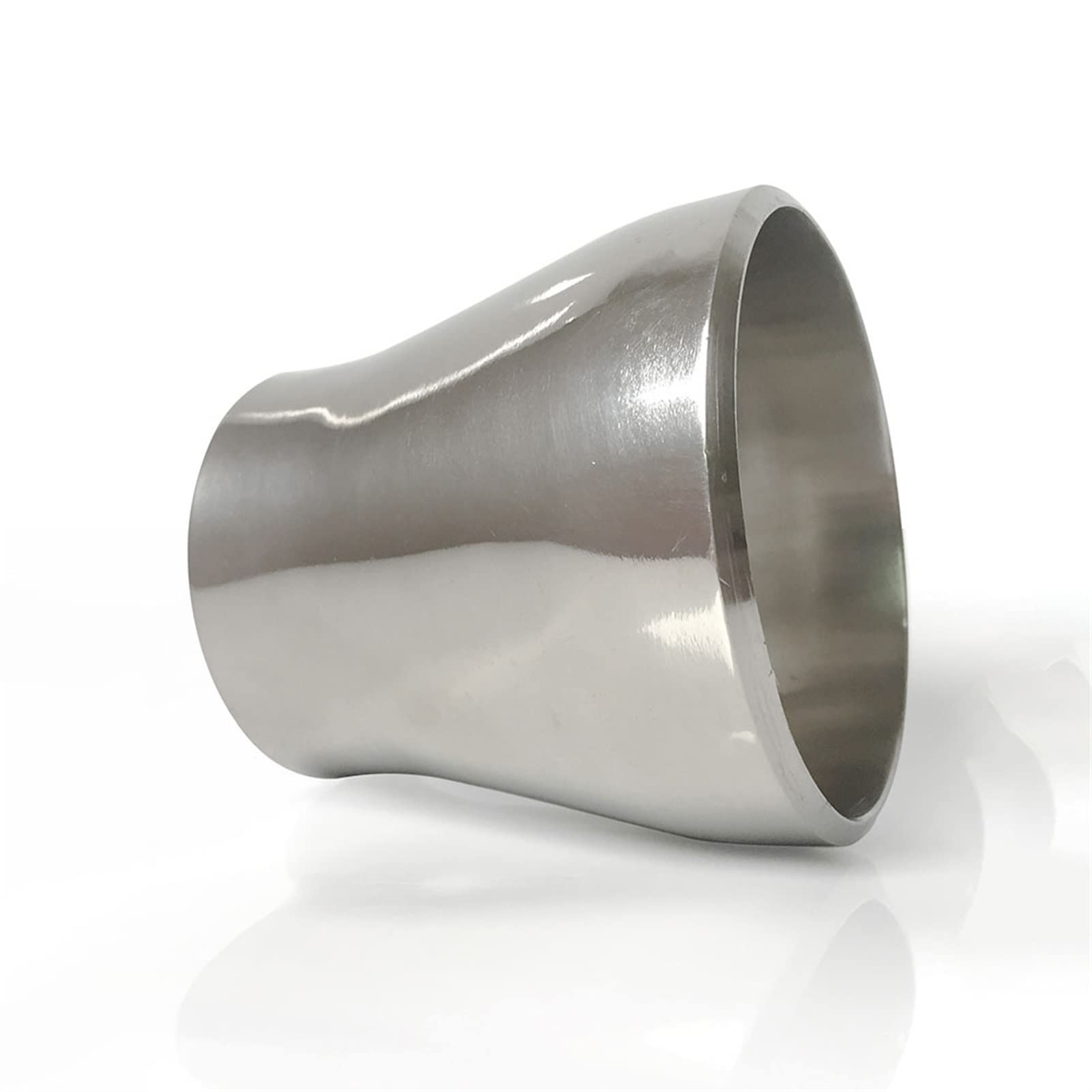 Tri Clamp reducer Sizes 22mm-133mm Thicknees 3mm Heavy Duty Butt Weld Reducer SUS 304 Stainless Sanitary Pipe Fitting(42mm-34mm Wall 3mm)