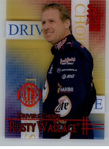 VIP 2002 Press Pass Driver's Choice Transparent TLD #DC6 Rusty Wallace NM-MT