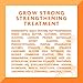 Cantu Grow Strong Strengthening Treatment with Shea Butter, 6 Ounce