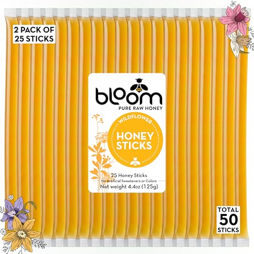 Barrillas de Miel Silvestre Bloom - 50 Unidades