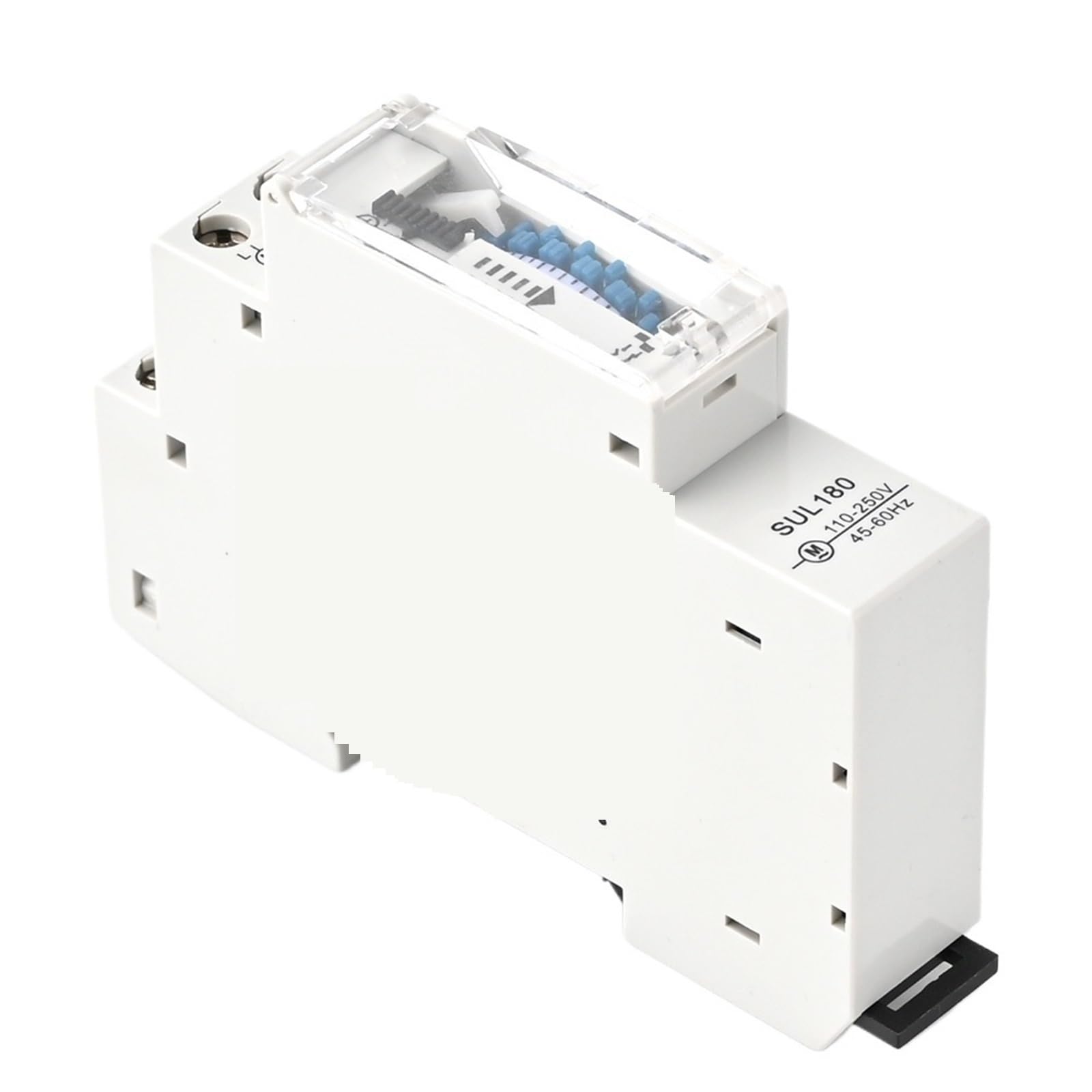 1PCS DIN Rail Mechanical Timer Switch 24 Hours Programmable Time Switch 220VAC 16A