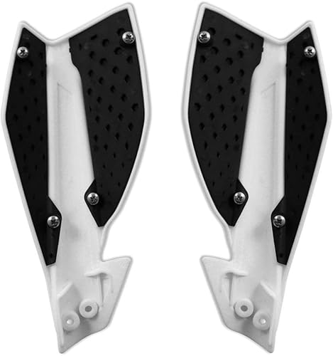 Vista 18 de Worldmotop - Barra de cepillo de repuesto universal para Yamaha Kawasaki Suzuki Honda off Road ATV Dirt Bike Motocross (negro y negro)