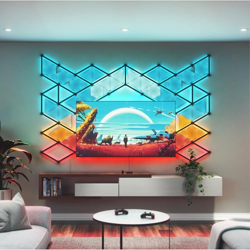 4D Screen Mirror Kit - Solo fotocamera, thread & WiFi, compatibile con Amazon Alexa Google Home Apple - Illuminazione - Immagine 6