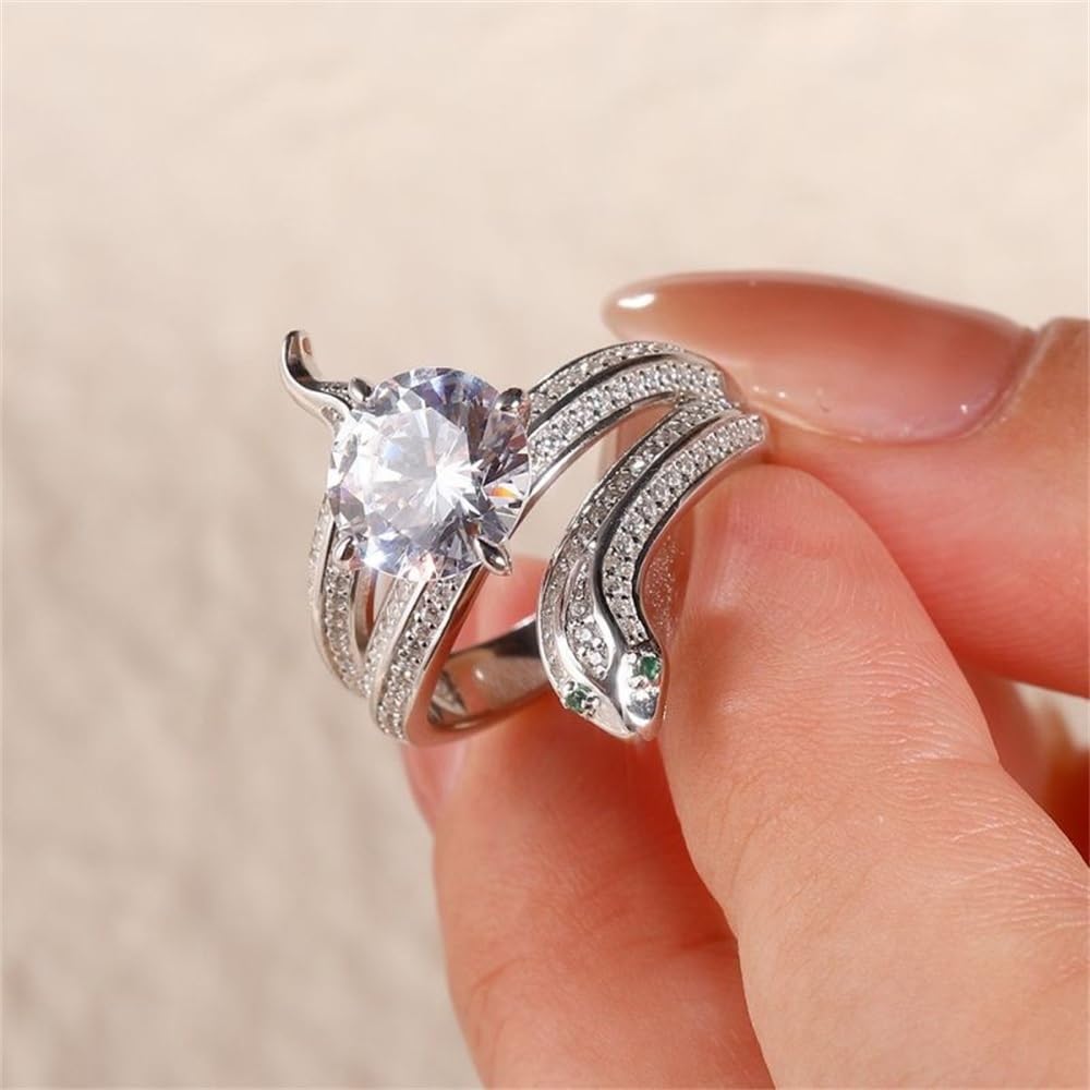 ⭐︎marry⭐︎ Amazon.com: Vintage 925 Sterling Silver Shiny Full Diamond