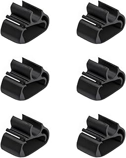 6 Clips for Windscreen Wiper Arms for Peugeot 3008, 5008 & C5, DS7 - Heavy Duty Windshield Wiper Hose Mounting Clamps - Wiper Blade Accessories Hose Washer Maintenance Care