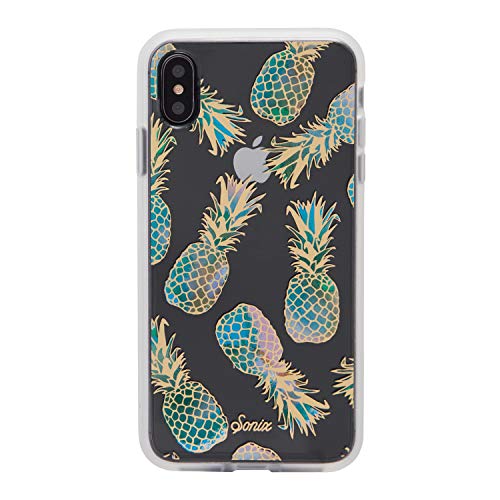 Sonix Liana Teal Case for iPhone Xs Max Protective Pineapples Clear Case Series for Apple iPhone Xs Max
