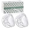TOVVILD Breast Pump Accessories 8oz Milk Collection Cup, Compatible with Spectra S1/S2/S9, Not Original Spectra Part, Replacement 24mm Flange Milk Collector Cup Tubing Parts, 2 Pack