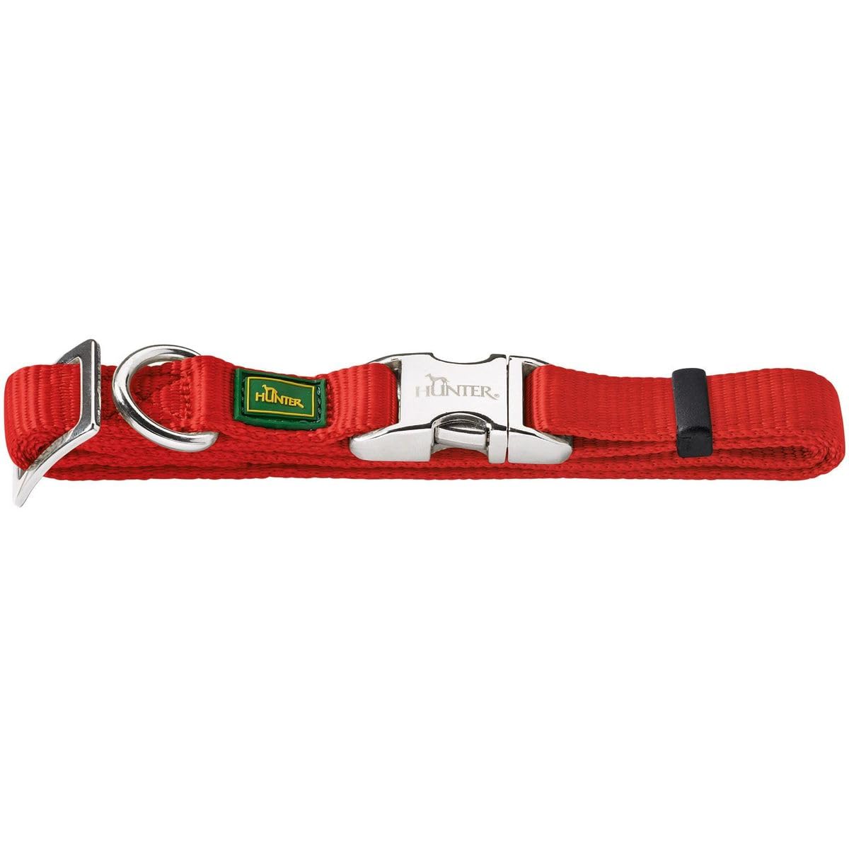 Hunter - Collar Vario Basic with aluminum seal S 30-45 cm neck red