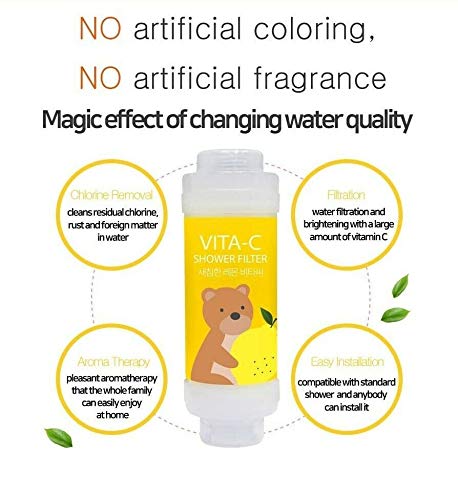 Amazon.co.jp: すべてのタイプのシャワーヘッドに対応するビタC