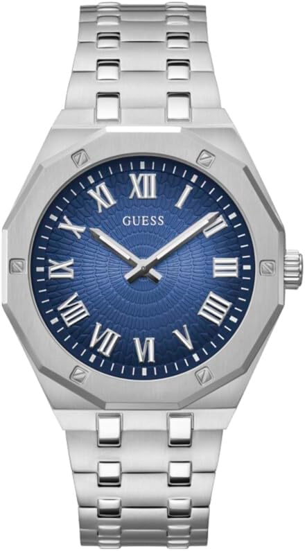 Gents Stainless Steel Silver Tone Bracelet Watch (Model: GW0575G4)