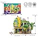 Banana Shop House City Building Sets, Creative House Modular Architecture Toy with LED Lights, STEM Educational Construction Kit Birthday Gifts for Adults and Kids Boys Girls Age 8-12+ (2165 PCS)