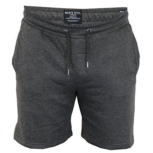 Brave Soul Men's Shorts 69TARLEYE Charcoal Large