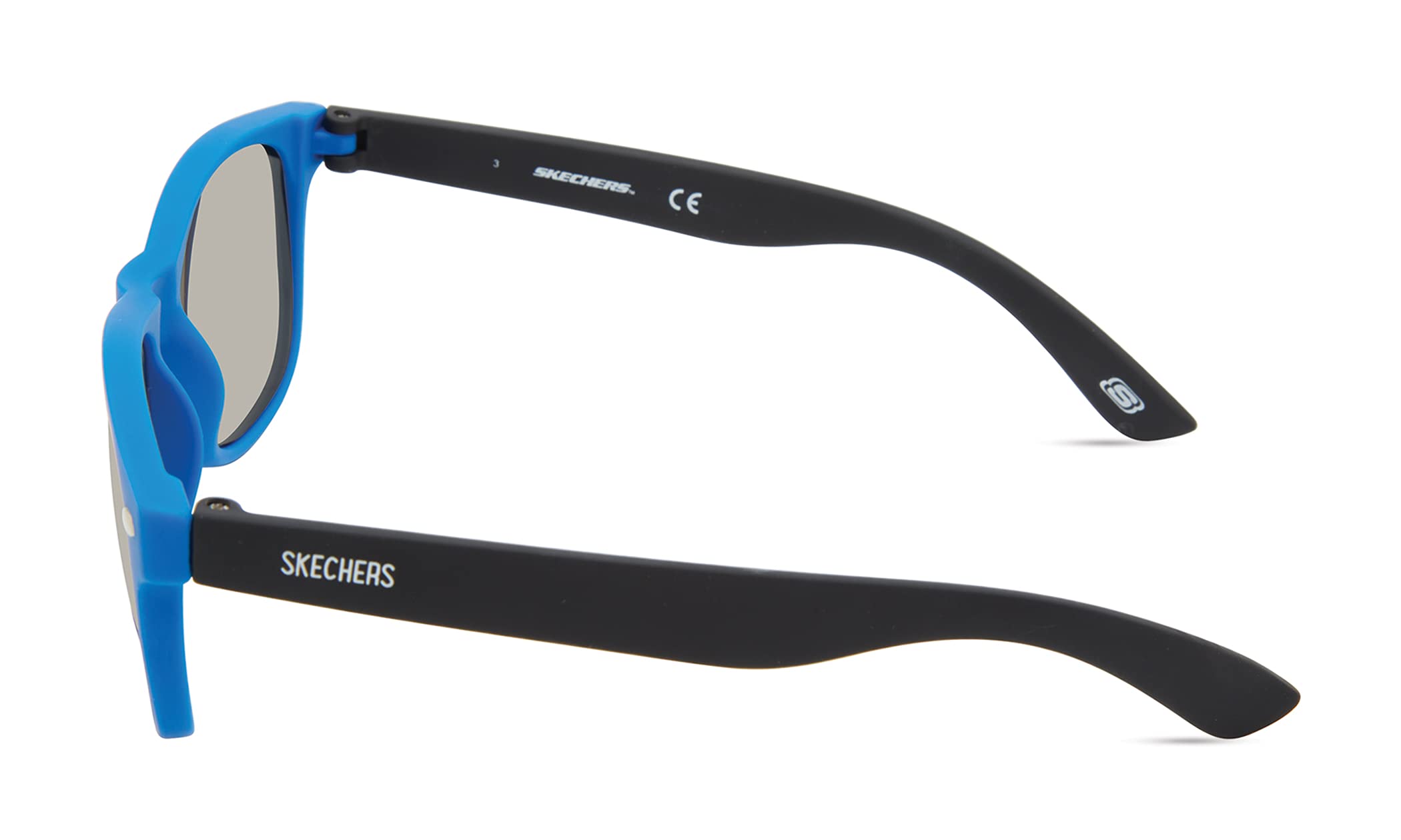 Skechers Sea9081, Gafas Niños, Azul Mate, 47mm