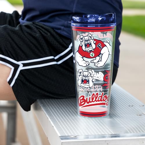 Image of Rico Industries NCAA College Double Wall Mayhem 16oz Or 20oz Tritan Tumbler W Lid