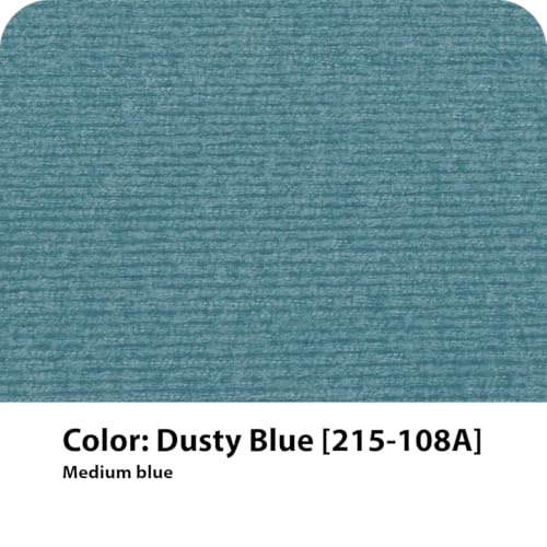 Image of Lion Brand Yarn Feels Like Butta Soft Yarn for Crocheting and Knitting, Velvety, 1-Pack, Dusty Blue