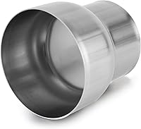 Vista 18 de A-KARCK Adaptador de escape Conector 3.5" OD a 4" OD, Reductor de tubo de escape 4" Longitud total 304 Acero inoxidable